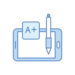 Digital Book vector icon
