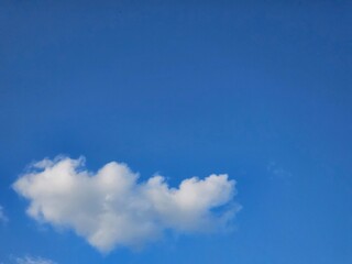 blue sky with clouds
