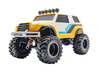 Obraz premium Remote-controlled off-road car toy