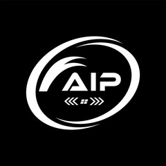 AIP letter logo Design. AIP Simple and modern monogram logo. AIP Abstract Alphabet vector Design.