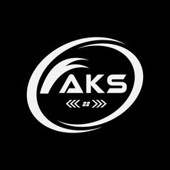 AKS letter logo Design. AKS Simple and modern monogram logo. AKS Abstract Alphabet vector Design.