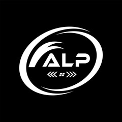 ALP letter logo Design. ALP Simple and modern monogram logo. ALP Abstract Alphabet vector Design.
