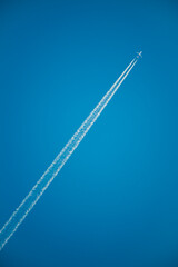 Fototapeta premium Airplane in the sky