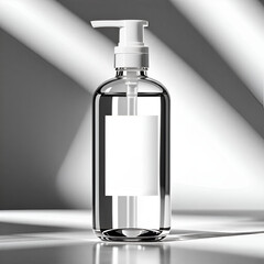 Mock-up, Cosmetic Container Design. Generative AI