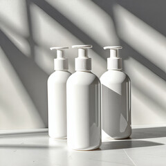Mock-up, Cosmetic Container Design. Generative AI