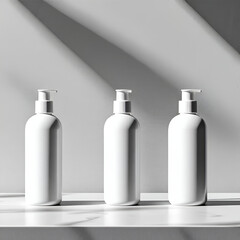 Mock-up, Cosmetic Container Design. Generative AI