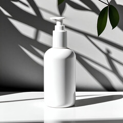 Mock-up, Cosmetic Container Design. Generative AI