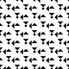 Geometric seamless pattern. Minimalist modern print. Simple background. Geo ornament. Trendy contemporary wallpaper. Abstract design. Vector artwork
