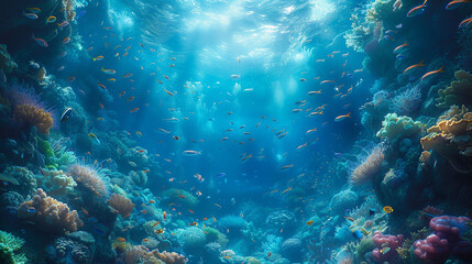 Underwater Coral Reefs