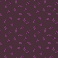 Cartoon lgbt sign seamless pride pattern for wrapping paper and fabrics and linens and summer clothes print