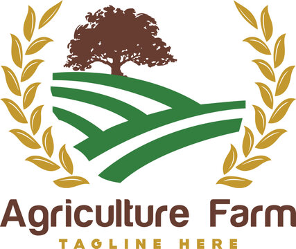 agriculture Farm logo design vector