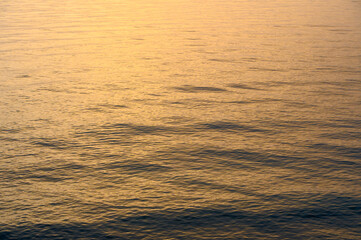 Beauty of sea nature of Mediterranean coast on warm summer evening. 1