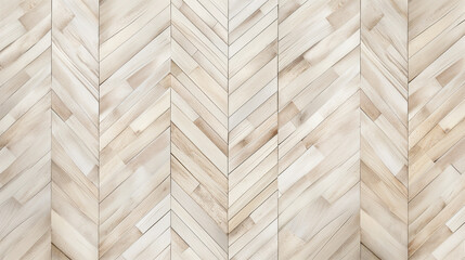 A pattern of white wood with a zigzag design