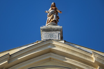 XVIII century Roman Catholic Baroque Chapel of Mercy (Chapelle de la Misericorde) is situated in...