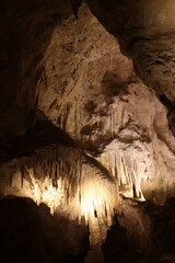Rock formations in Carlsbad Caverns National Park, New Mexico