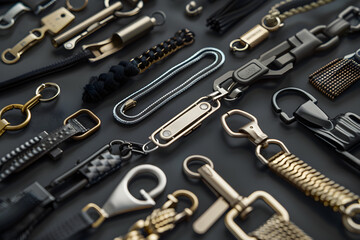 Diverse Collection of Fashionable and Practical Zipper Pull Replacements for Various Uses and Aesthetics