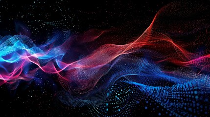 Fototapeta premium background digital of wave