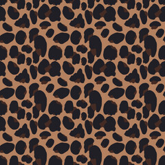 Leopard Print Seamless Animal Pattern