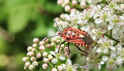 fire bug in the garden