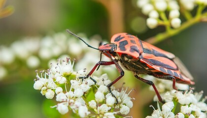 fire bug in the garden