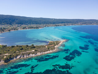 Sithonia coastline near Karydi Beach, Chalkidiki, Greece