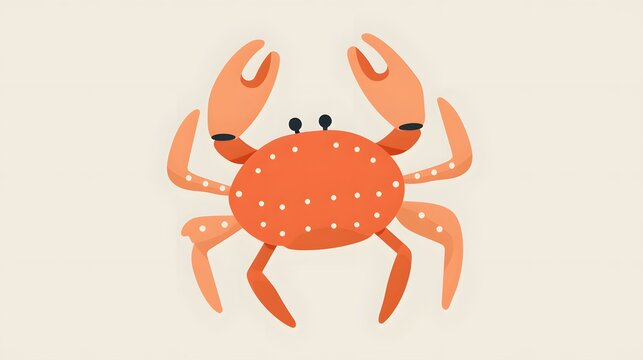 recommend clip art: Cute Nautical Icon - Crab
                    