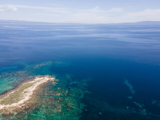 Naklejka premium Sithonia coastline near Karydi Beach, Chalkidiki, Greece