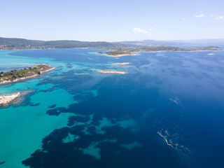 Sithonia coastline near Karydi Beach, Chalkidiki, Greece