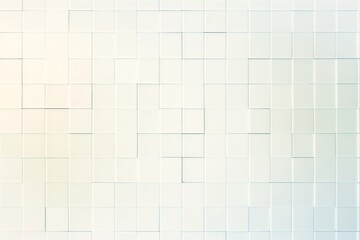 A white background with squares of different sizes