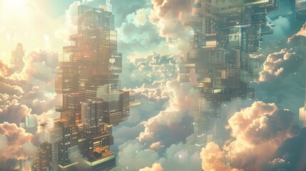 Cybersecurity-themed images illustrate protective measures and security protocols designed to safeguard digital assets, sensitive information