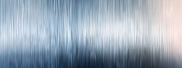 Shimmering Sky Blue to Silver Brushed Metal Gradient Background Texture