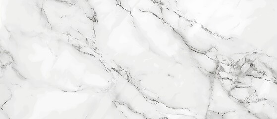 Fototapeta premium Soft White Marble Texture Background with Light Gray Veins for Elegant and Sophisticated Design