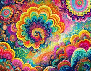 lovely psychedelic fantasy illusion hallucinations