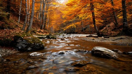 landscape of spring  winter  summer and autumn