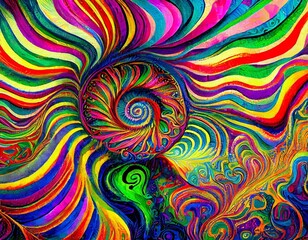 lovely psychedelic fantasy illusion hallucinations