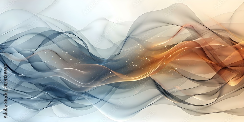 Poster exciting digital entrepreneurship background with innovative technology solutions and abstract data 