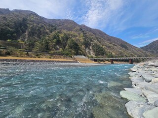 mountain river in the mountains