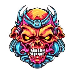 Fototapeta premium masker gas vector style