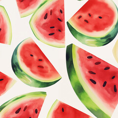 watermelon slices background