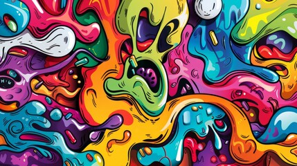Obraz premium abstract art background generative ai