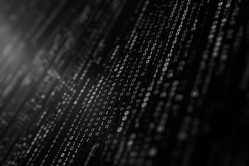 Abstract digital data stream background