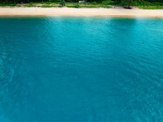 Sea surface aerial view,Bird eye view photo of blue waves and water surface texture, Blue sea background, Beautiful nature, Amazing view sea background