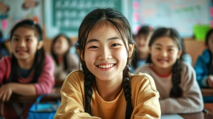 portrait of young student