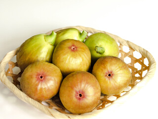 いちじく、無花果のホワイトゼノア、イチジクの実