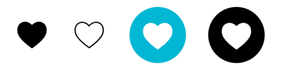 Icon Set Post Social Media, Like, Save, Comment, subscribe, and Share