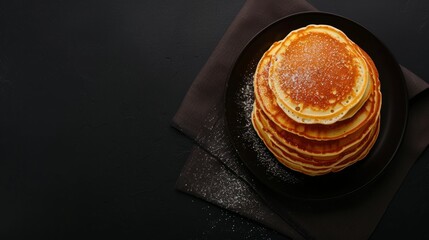 National Pancake Day Concept with copy space area for text