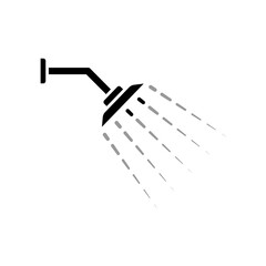 Shower icon template PNG