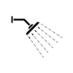 Shower icon template PNG
