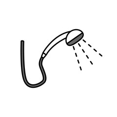 Shower icon template PNG