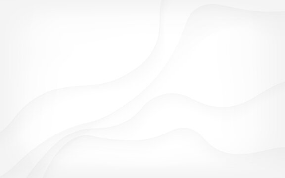 Simple and elegant abstract white background with subtle gradients and flowing curves, perfect for clean and modern design projects.